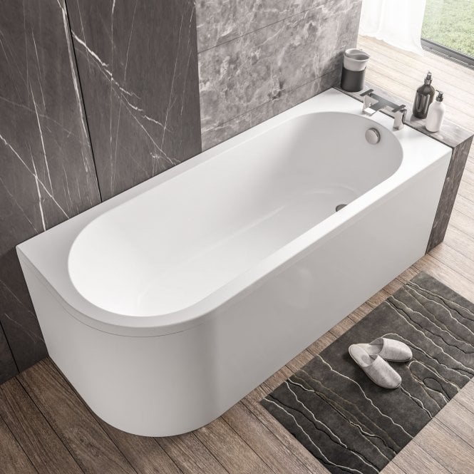 Eastbrook  Biscay Beauforte Single Ended 1800mm x 750mm Right Hand 242 Litre Bath   42.1292