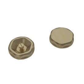 Eastbrook Bleed Valve & Blanking Plug Set Brushed Brass   41.0732