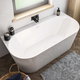 Eastbrook Brockland 1600mm x 750mm x 570 Freestanding Bath White   33.0026