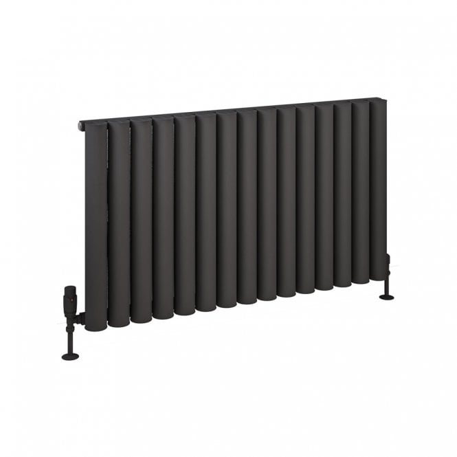 Eastbrook  Burford 600mm x 1045mm Aluminium Radiator Matt Anthracite   89.0241