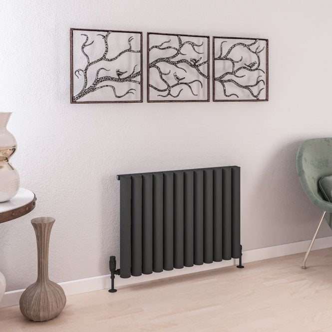 Eastbrook  Burford 600mm x 835mm Aluminium Radiator Matt Anthracite   89.0240