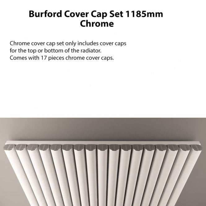 Eastbrook  Burford Cover Cap Set 1185mm Chrome   89.0410