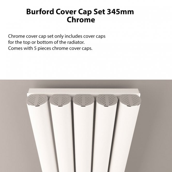 Eastbrook  Burford Cover Cap Set 345mm Chrome   89.0404