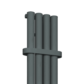 Eastbrook Burford Towel Hanger 415mm Matt Anthracite   89.0337