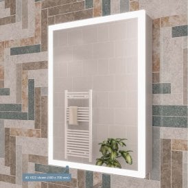 Eastbrook Cassio 800mm x 700mm 2 Door LED Mirror   40.1024