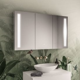 Eastbrook Castellano 1200mm x 700mm 3 Door LED Mirror   40.1034