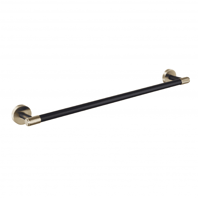 Eastbrook  Catania Single Towel Bar Matt Black/Brushed Brass   52.513