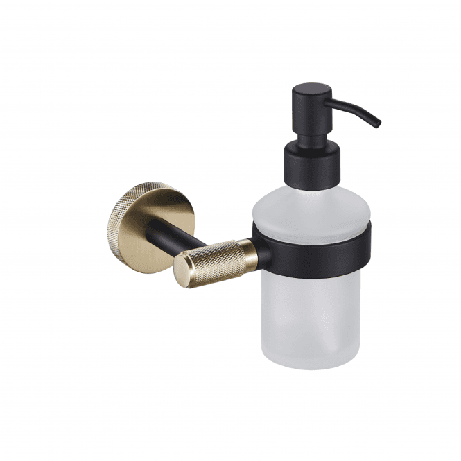 Eastbrook  Catania Soap Dispenser Matt Black/Brushed Brass   52.509