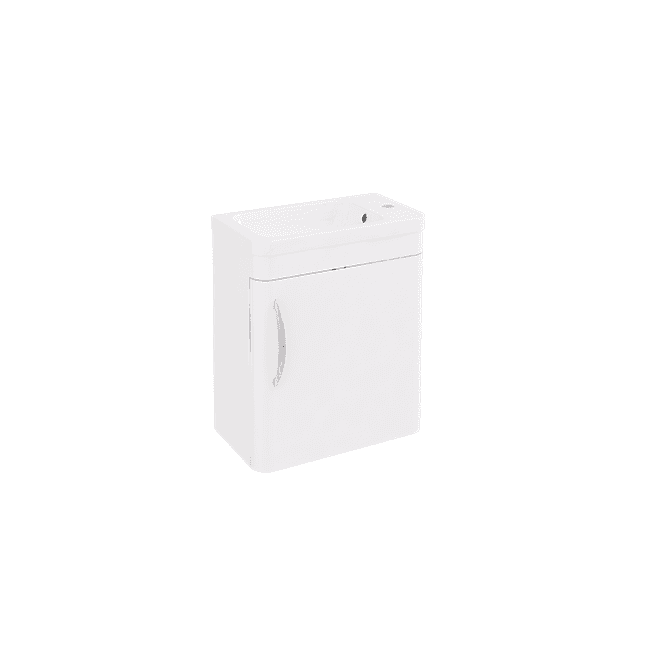 Eastbrook  Cavone 40cm Single Door Base Unit High Gloss White   36.0076