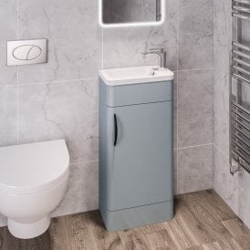 Eastbrook Cavone 40cm Single Door Base Unit Matt Grey   36.0074