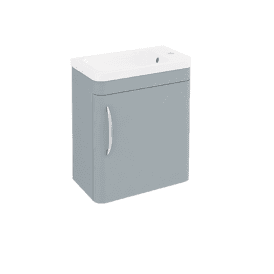 Eastbrook Cavone 40cm Single Door Wall Hung Unit Matt Grey   36.0075
