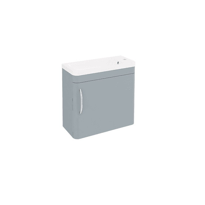 Eastbrook  Cavone 50cm Single Door Wall Hung Unit Matt Grey   36.0080