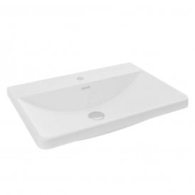 Eastbrook Cavone 60cm Ceramic Cabinet Basin Gloss White   103.002