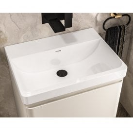 Eastbrook Cavone 60cm Ceramic Cabinet Basin No Tap Holes   103.029