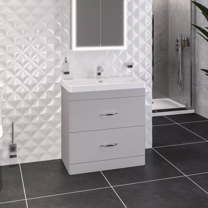 Eastbrook  Cavone 80cm Drawer Base Unit Matt Grey   36.0055