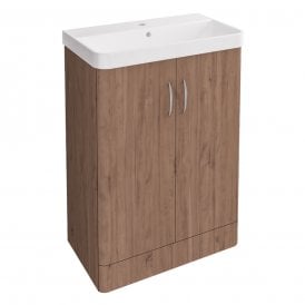 Eastbrook Cavone II 600mm Door Cabinet Medium Oak   37.2056