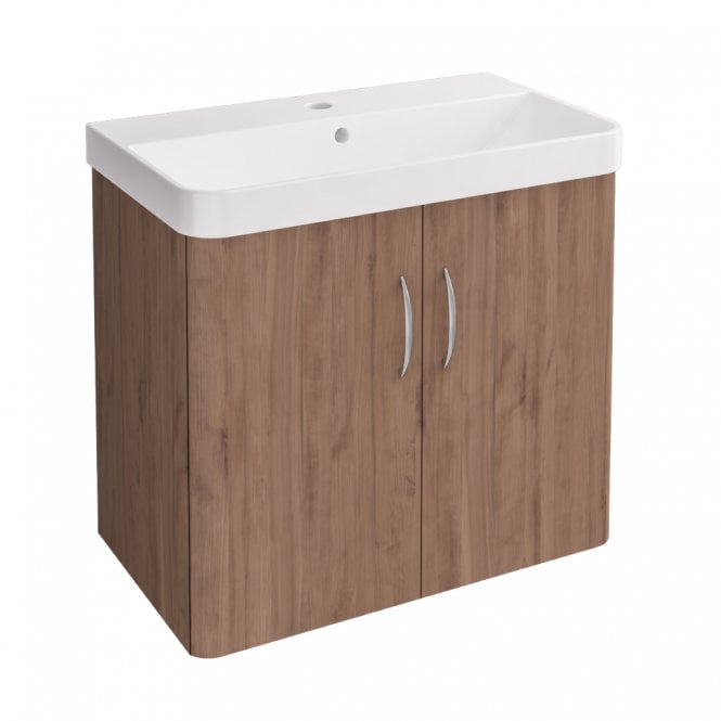 Eastbrook  Cavone II 600mm Wall Hung Door Unit Medium Oak   37.2052