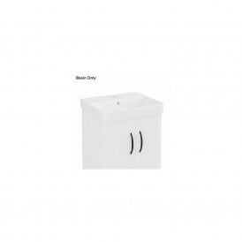 Eastbrook Cavone II Ceramic Basin 355mm x 405mm White   37.1011
