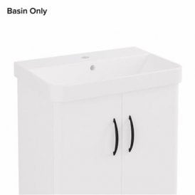 Eastbrook Cavone II Ceramic Basin 355mm x 505mm White   37.1013