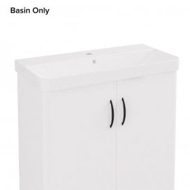 Eastbrook Cavone II Ceramic Basin 355mm x 705mm White   37.1017