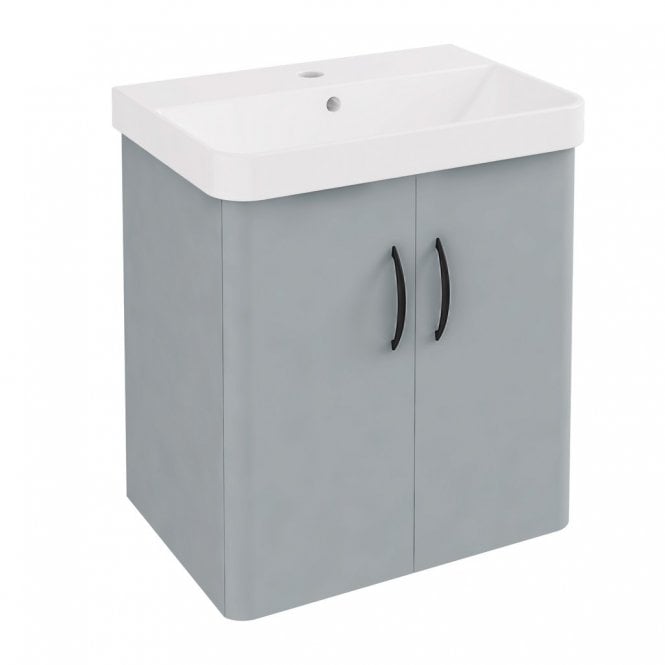 Eastbrook  Cavone II Wall Hung Door Cabinet 350mm x 500mm Grey   37.1024
