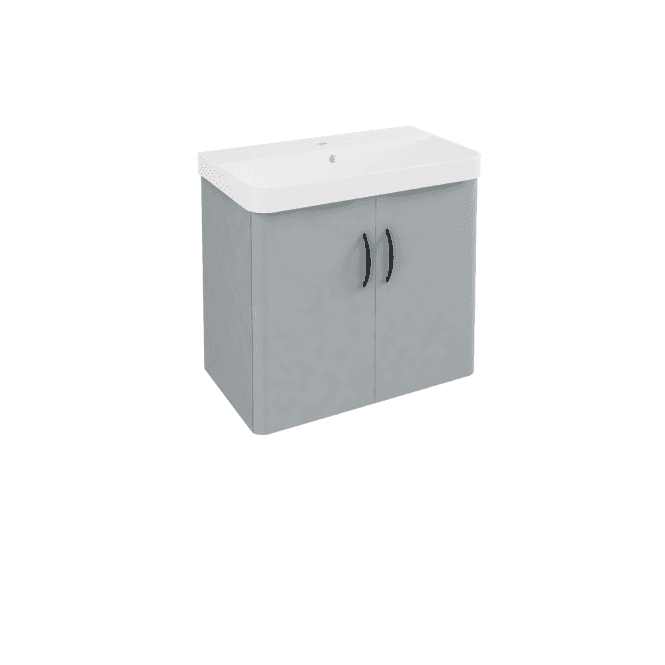 Eastbrook  Cavone II Wall Hung Door Cabinet 350mm x 600mm Grey   37.1026