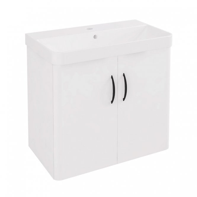 Eastbrook  Cavone II Wall Hung Door Cabinet 350mm x 600mm White   37.1025
