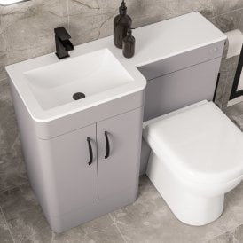 Eastbrook Chaddesley 100cm Polymarble Basin Top Left Hand   37.2074