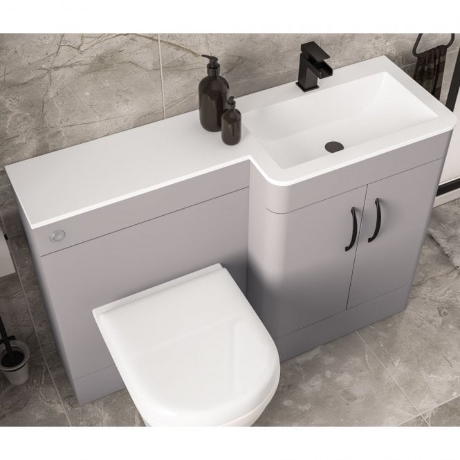 Eastbrook  Chaddesley 120cm Polymarble Basin Top Right Hand   37.2079
