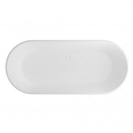 Eastbrook Charlton 1650mm x 740mm Matt White   33.0059