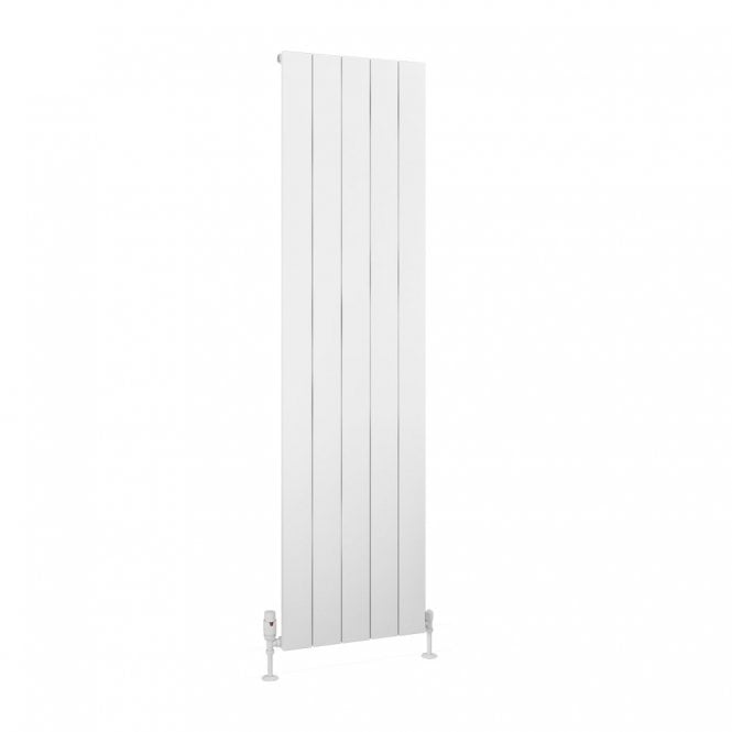 Eastbrook  Charlton 1800mm x 470mm Aluminium Radiator Matt White   89.0132