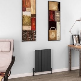 Eastbrook Charlton 600mm x 470mm Aluminium Radiator Matt Anthracite   89.0748