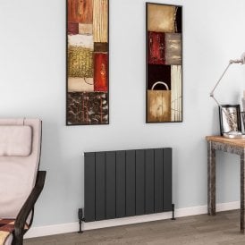 Eastbrook Charlton 600mm x 850mm Aluminium Radiator Matt Anthracite   89.0750