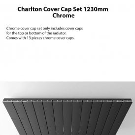 Eastbrook Charlton Cover Cap Set 1230mm Chrome   89.0841