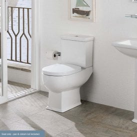 Eastbrook Cheltenham Soft Close Seat White   27.0961