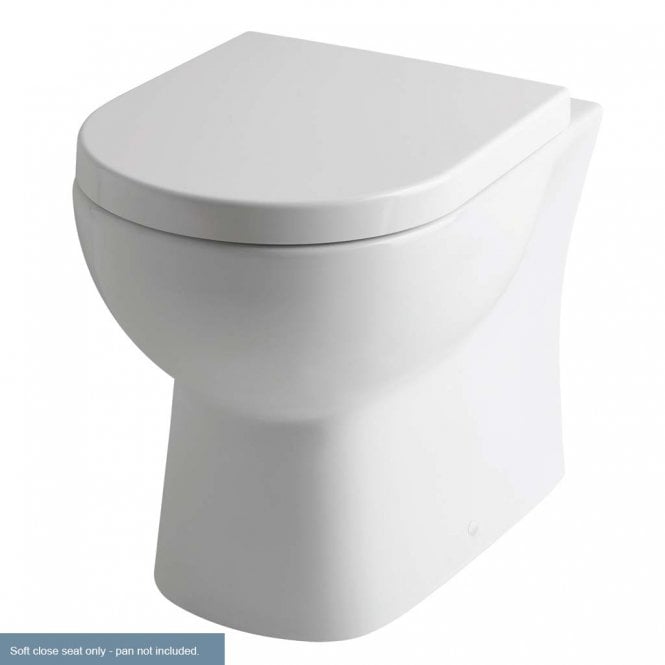 Eastbrook  Cheltenham Soft Close Seat White   50.008