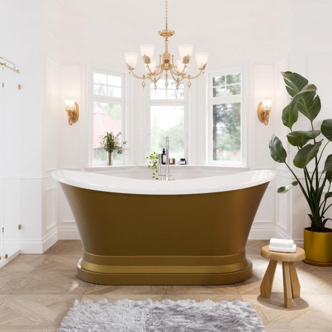 Eastbrook  Chesham Freestanding Bath 1524mm x 813mm Matt Copper 33.0066