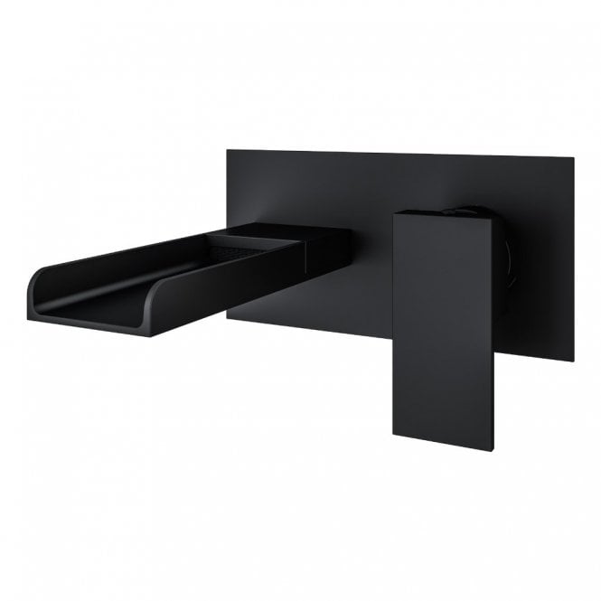 Eastbrook  Chetwode Wall Mounted Bath Filler Black   79.1048