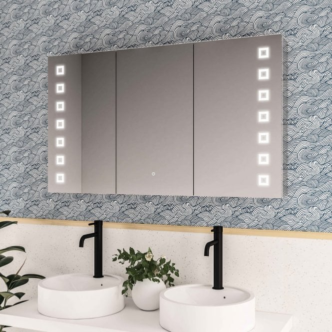 Eastbrook  Chiana 1200mm x 700mm 3 Door LED Mirror   40.1038