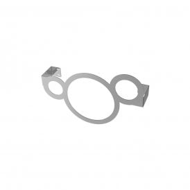 Eastbrook Circle Towel Hanger 375mm Chrome   101.0108