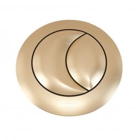Eastbrook Cistern Flush Button Brushed Brass   26.1003