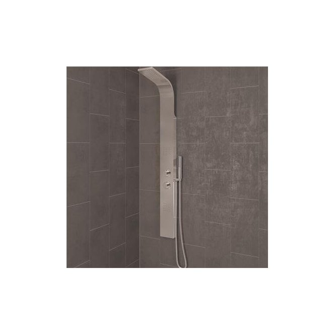 Eastbrook  Conway V2 Shower Panel Stainless Steel   80.0002