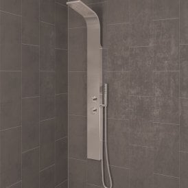 Eastbrook Conway V2 Shower Panel Stainless Steel   80.0002