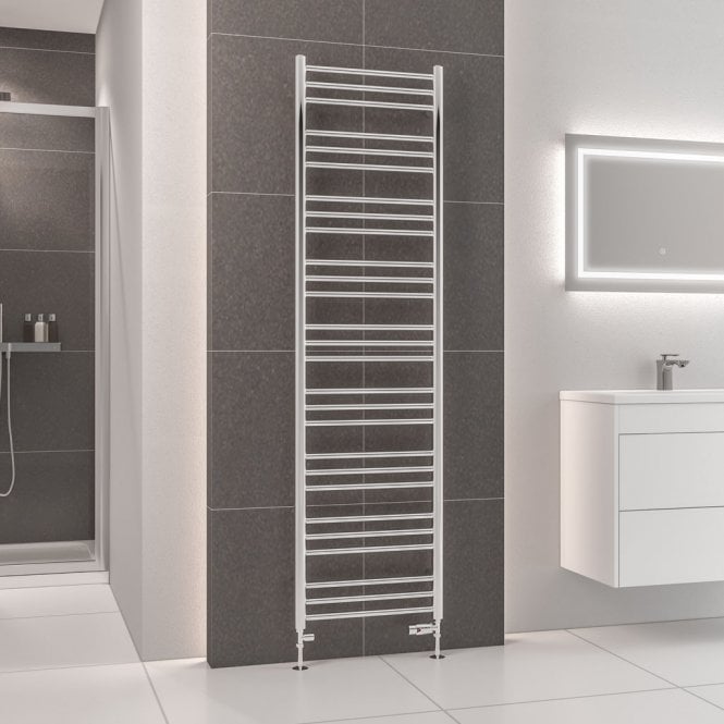 Eastbrook  Corinium Round 1800mm x 500mm Towel Rail Chrome   89.1570