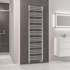 Eastbrook Corinium Round 1800mm x 500mm Towel Rail Chrome   89.1570