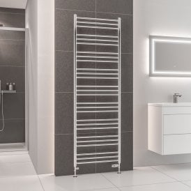 Eastbrook Corinium Round 1800mm x 600mm Towel Rail Chrome   89.1571
