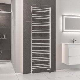 Eastbrook Corinium Round 1800mm x 600mm Towel Rail Chrome   89.1571