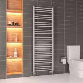 Eastbrook Corinium Round 1800mm x 600mm Towel Rail Matt Grey   89.1553
