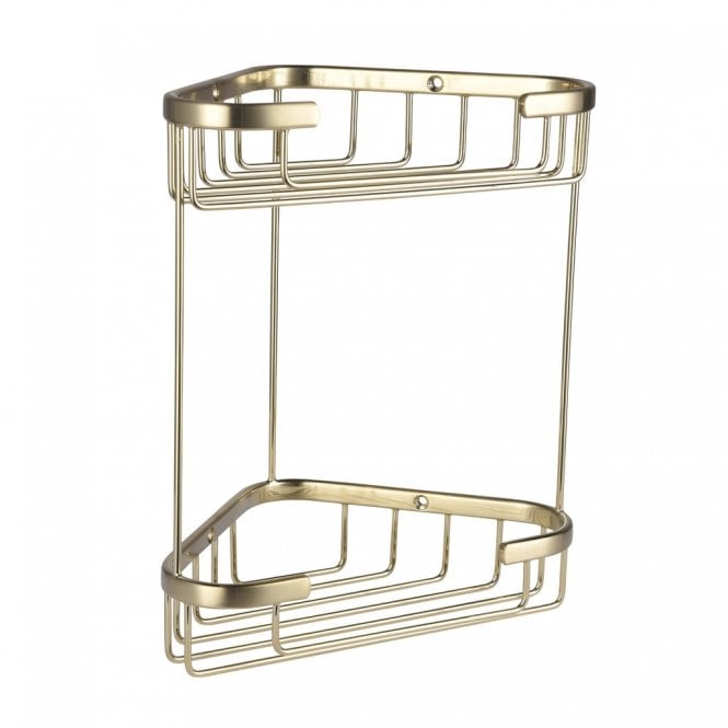 Eastbrook  Corner Double Basket Brushed Brass   52.232