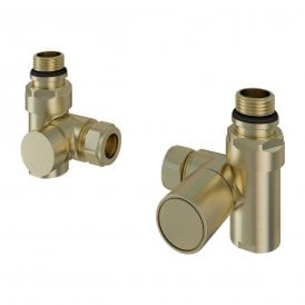 Eastbrook Corner Manual Dual Fuel Radiator Valves (pair)   12.063